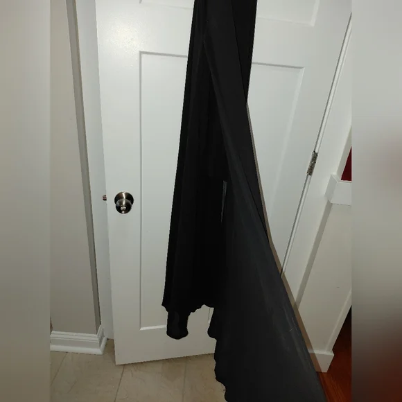 Show Me Your Mumu Black Sheer Lined Bronte Maxi Sleeveless Dress Small! - Picture 13 of 14